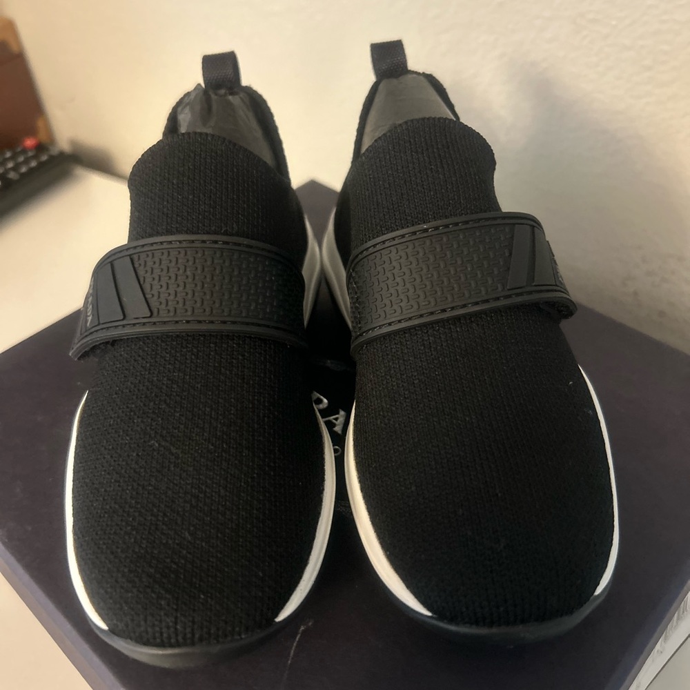 Prada Nero Sport Knit Footwear